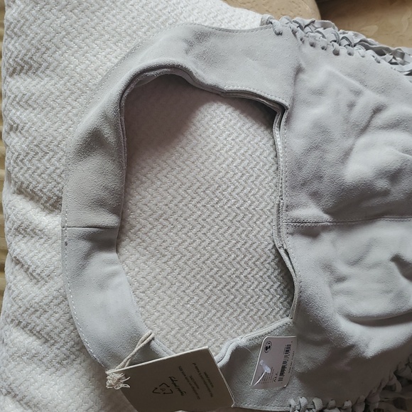 Free People Riley Fringe Bag/Neutral Plaster - Picture 10 of 16